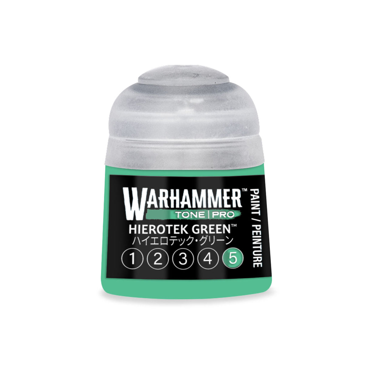 Warhammer Tone Pro: Hierotek Green 5 paint pot