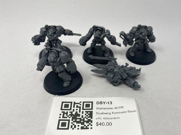 Warhammer 40,000 Deathwing Terminator Squad DSY-13