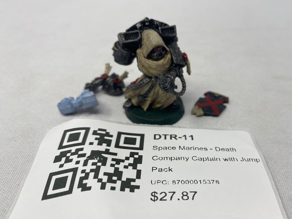 Space Marines - Death Company Captain with Jump Pack DTR-11