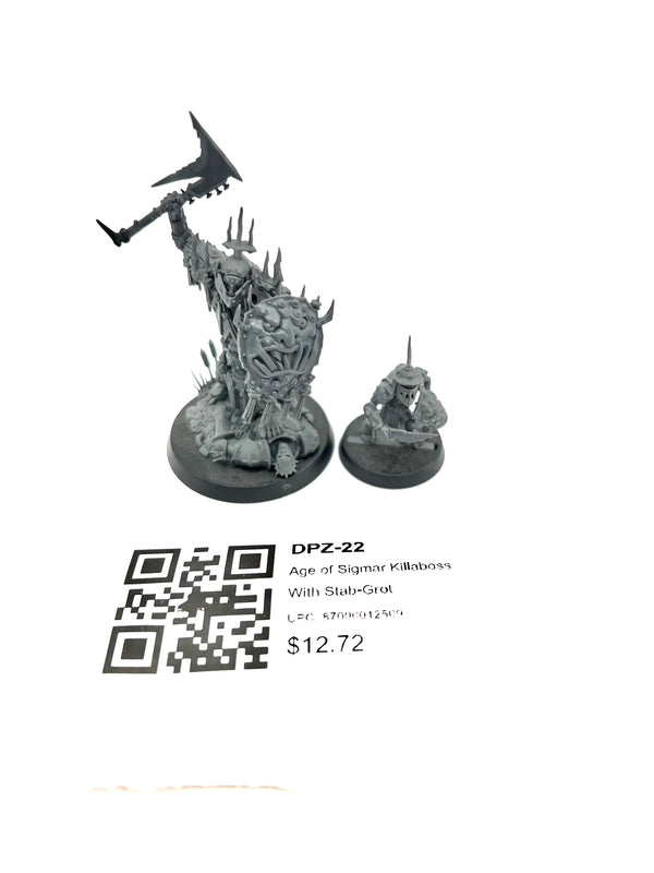 Age of Sigmar Killaboss With Stab-Grot DPZ-22