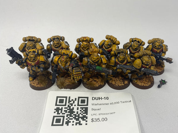 Warhammer 40,000 Tactical Squad DUH-10