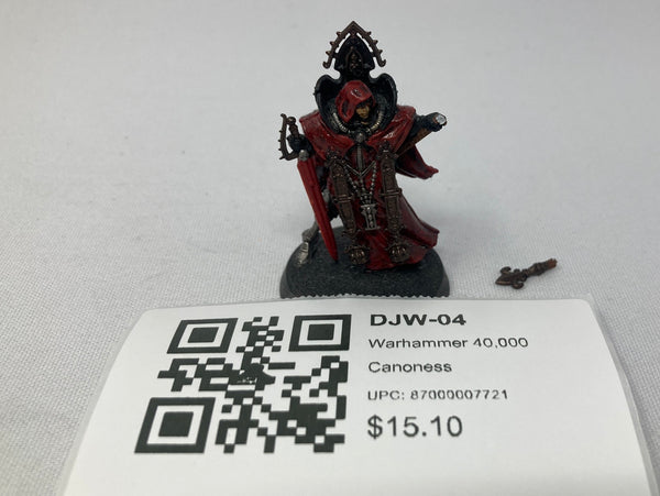 Warhammer 40,000 Canoness DJW-04