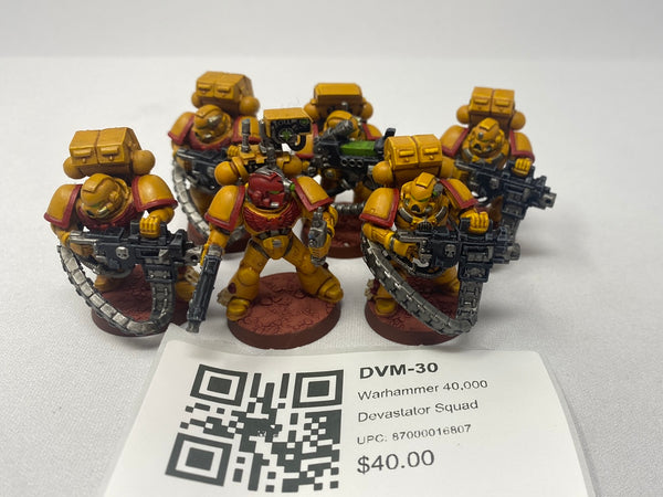 Warhammer 40,000 Devastator Squad DVM-30