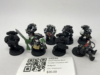 Space Marine Black Templar Crusaders with Boltguns DSJ-04