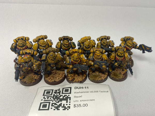 Warhammer 40,000 Tactical Squad DUH-11