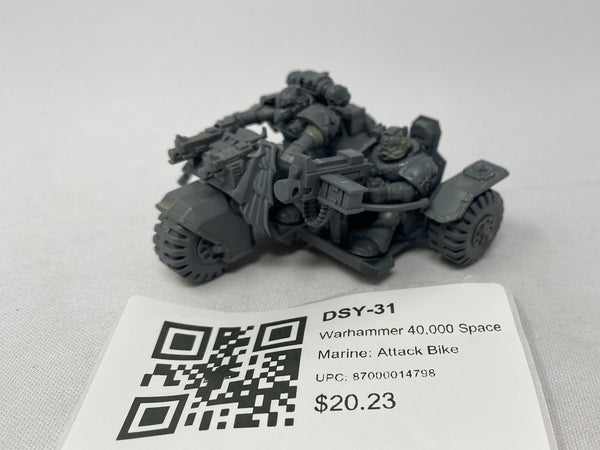 Warhammer 40,000 Space Marine: Attack Bike DSY-31