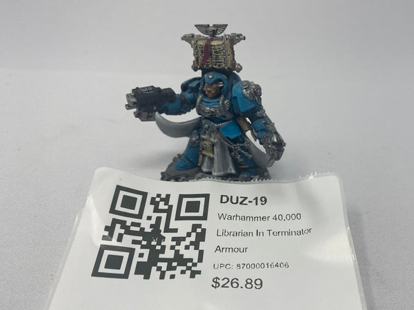 Warhammer 40,000 Librarian In Terminator Armour DUZ-19