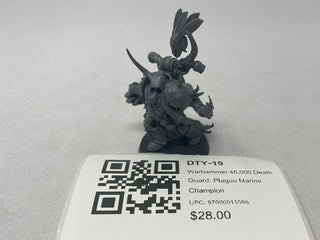 Warhammer 40,000 Death Guard: Plague Marine Champion DTY-19