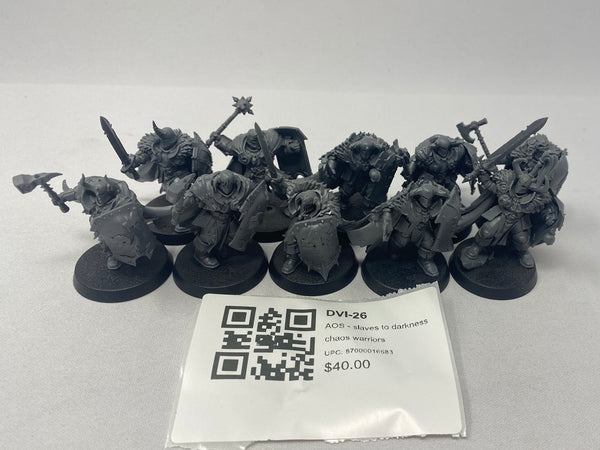 AOS - slaves to darkness chaos warriors DVI-26