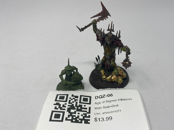 Age of Sigmar Killaboss With Stab-Grot DQZ-06