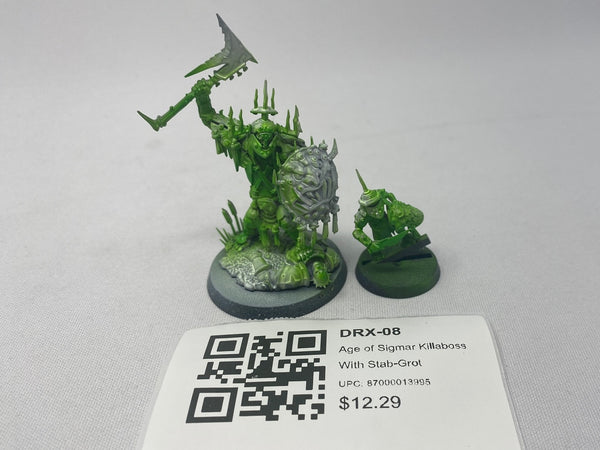 Age of Sigmar Killaboss With Stab-Grot DRX-08