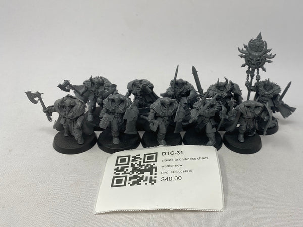 slaves to darkness chaos warrior new DTC-31