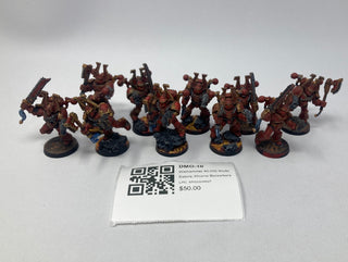 Warhammer 40,000 World Eaters: Khorne Berzerkers DMO-10