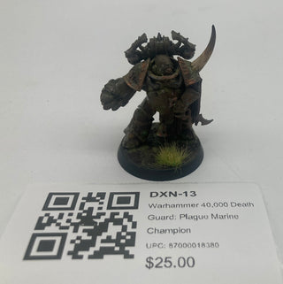 Warhammer 40,000 Death Guard: Plague Marine Champion DXN-13