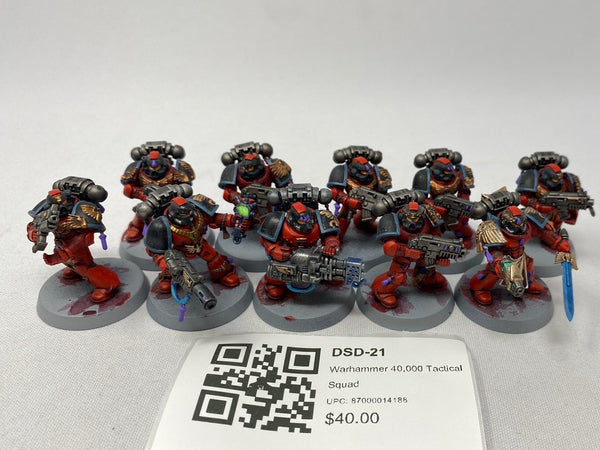Warhammer 40,000 Tactical Squad DSD-21