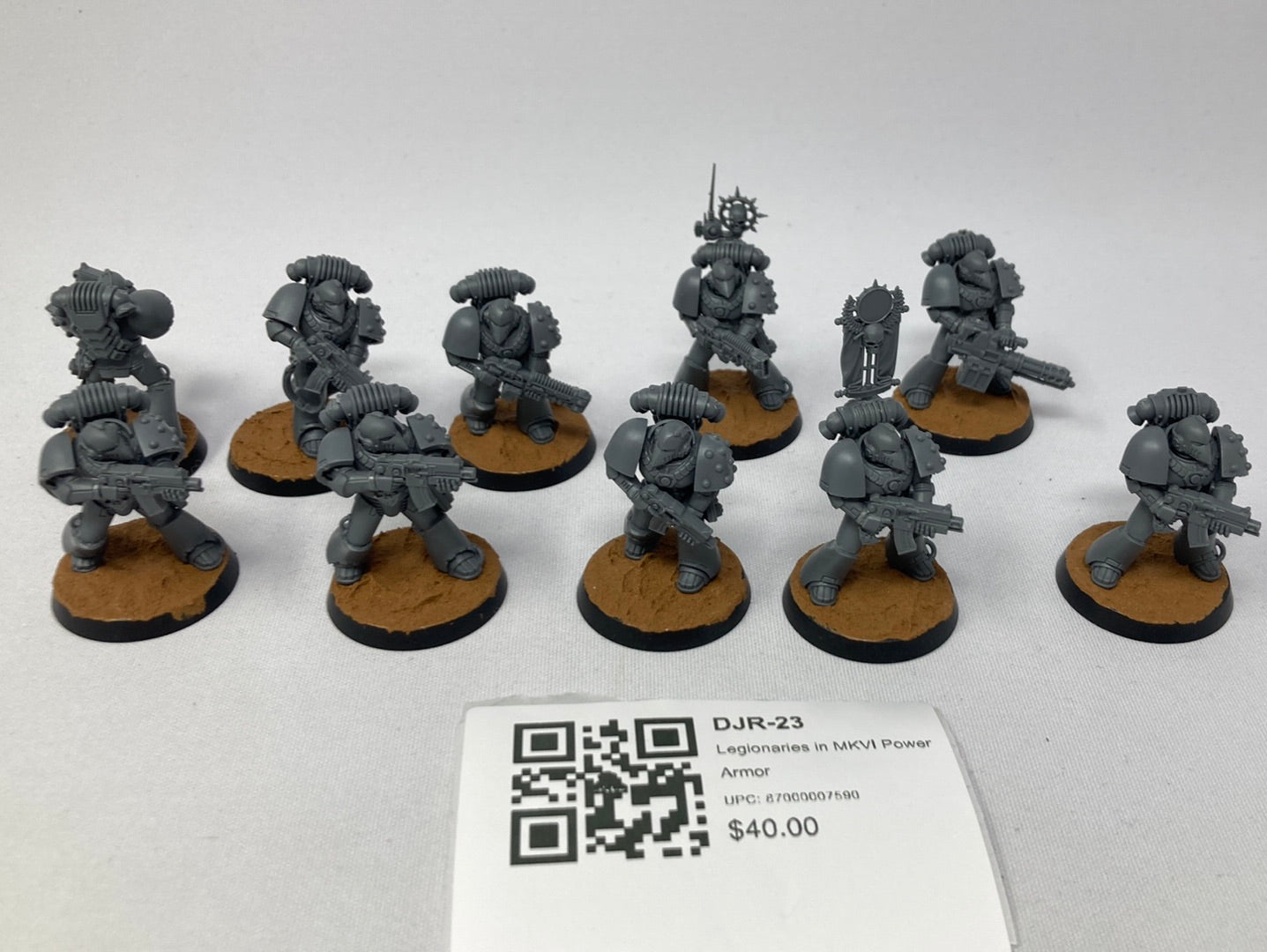 Legionaries in MKVI Power Armor DJR-23