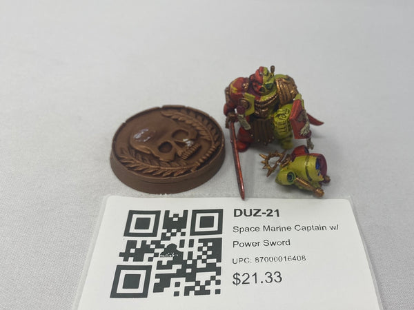 Space Marine Captain w/ Power Sword DUZ-21