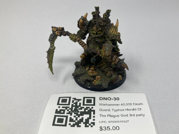 Warhammer 40,000 Death Guard: Typhus Herald Of The Plague God Conversion DNO-30