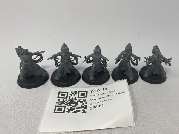 Warhammer 40,000 Corpuscarii Electro-Priests DTW-15