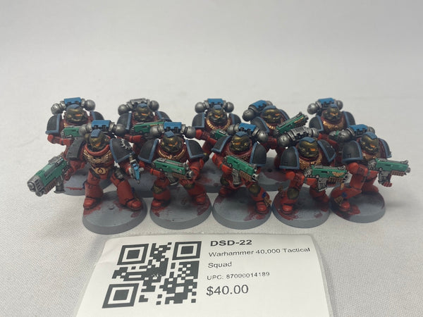 Warhammer 40,000 Tactical Squad DSD-22