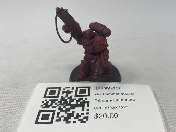 Warhammer 40,000 Primaris Lieutenant DTW-19