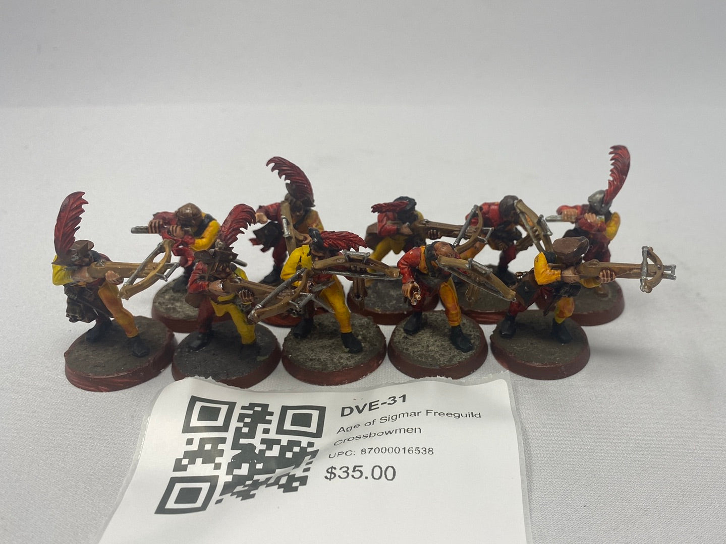 Age of Sigmar Freeguild Crossbowmen DVE-31