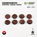 Gamers Grass: Nomad Crew Deck - Round 25mm (8x)-2