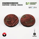 Gamers Grass: Nomad Crew Deck - Round 55mm (2x)-2