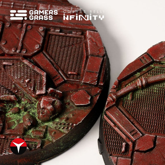Gamers Grass: Nomad Crew Deck - Round 55mm (2x)