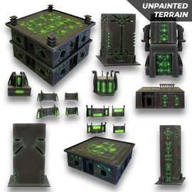 FLG Terrain: Robot City Complete Set