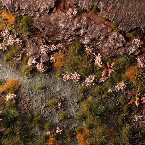 Pink Orchid Tiny Flowers - diorama