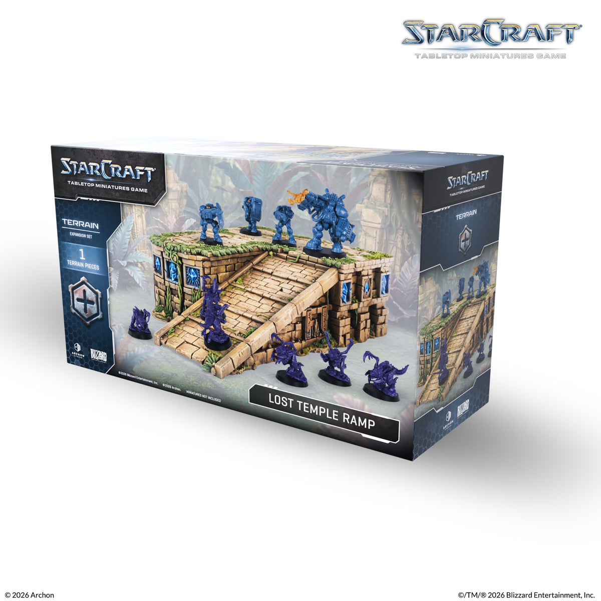 Starcraft: Terrain Set - Lost Temple Ramp