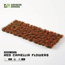 Red Camellia Flowers - contents