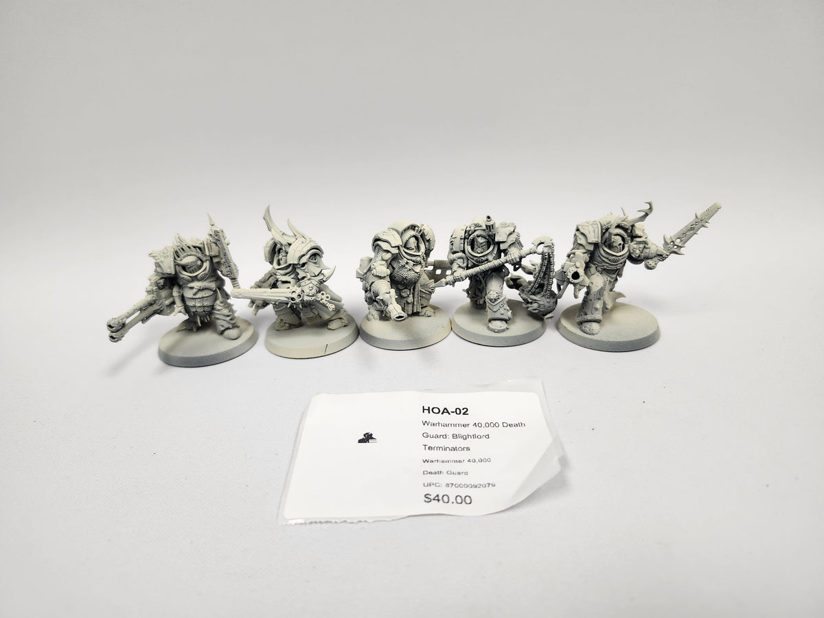 Warhammer 40,000 Death Guard: Blightlord Terminators HOA-02