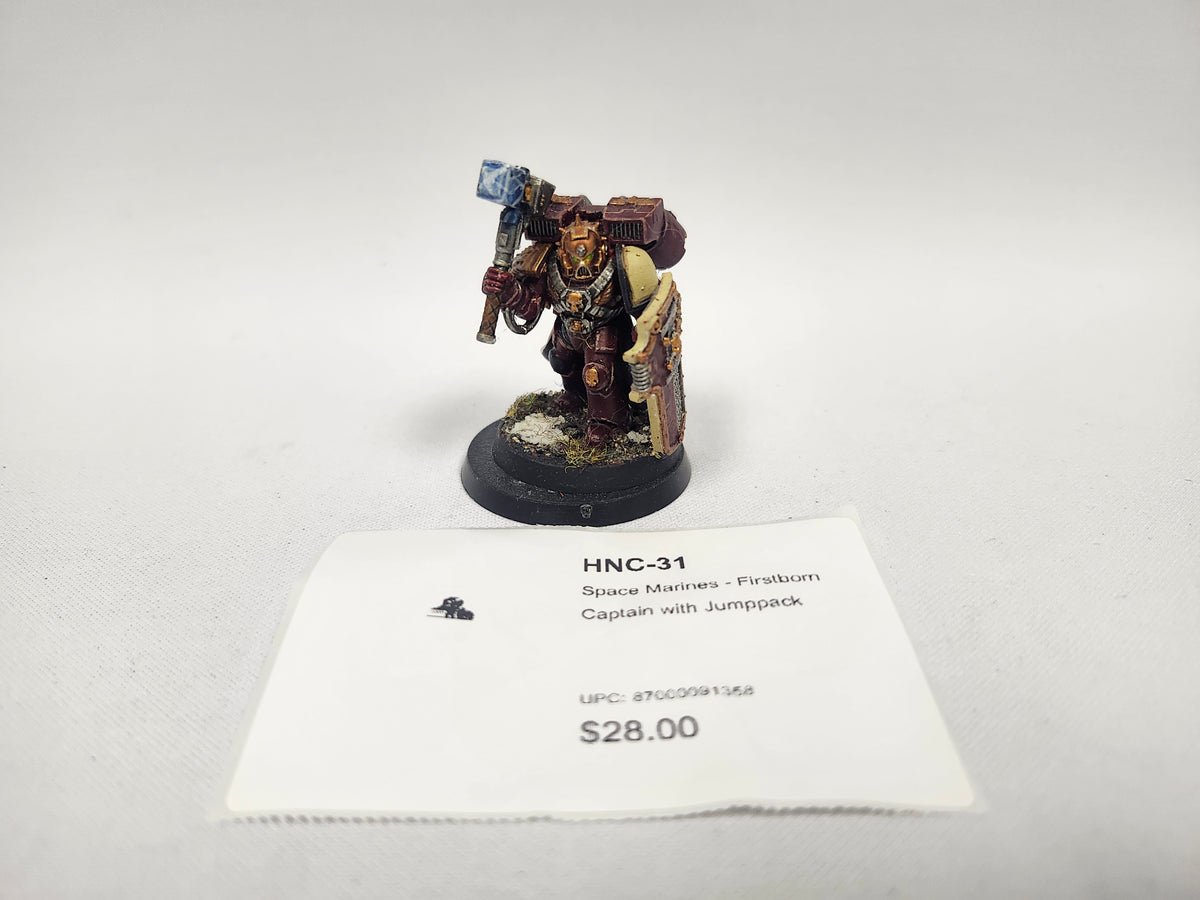 Space Marines - Firstborn Captain with Jumppack HNC-31