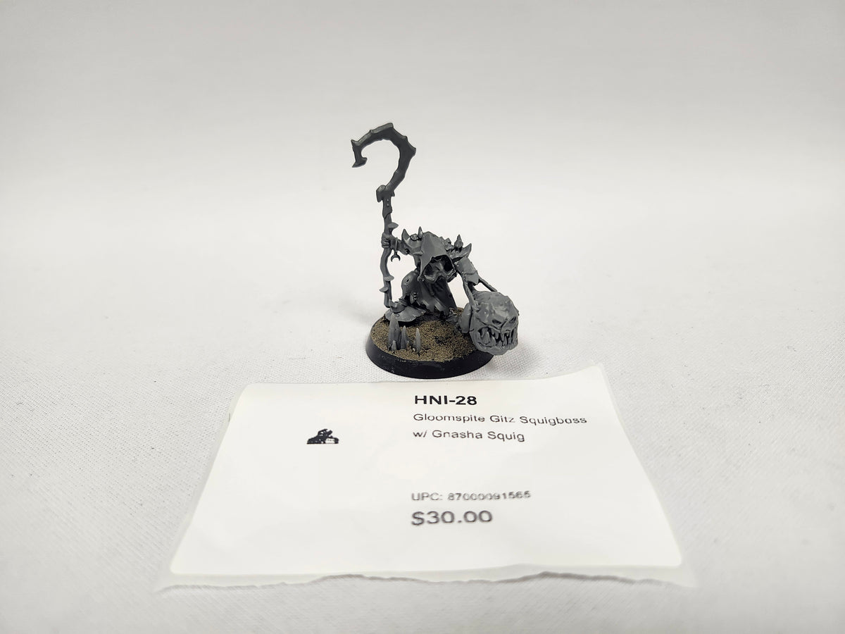 Gloomspite Gitz Squigboss w/ Gnasha Squig HNI-28