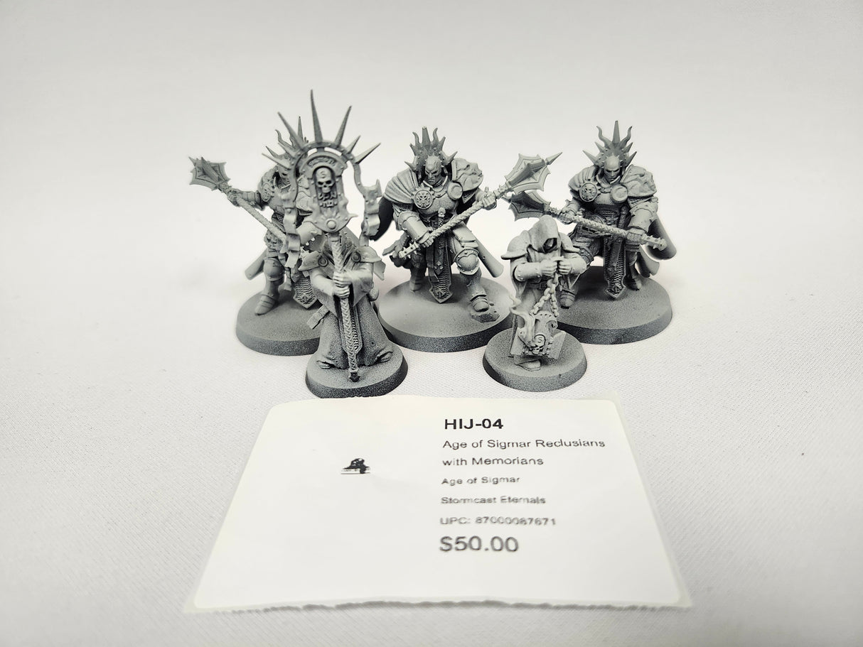 Age of Sigmar Reclusians with Memorians HIJ-04