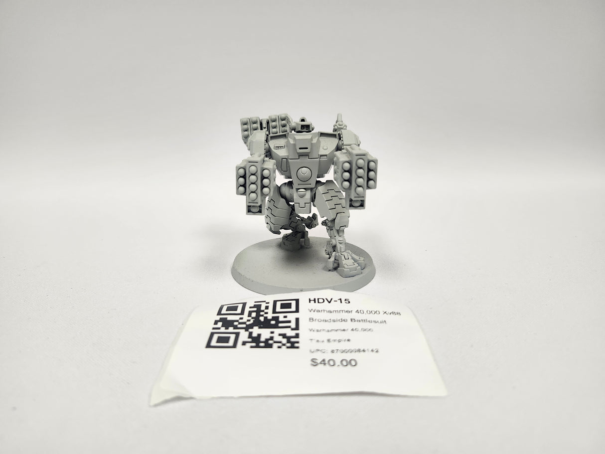 Warhammer 40,000 Xv88 Broadside Battlesuit HDV-15