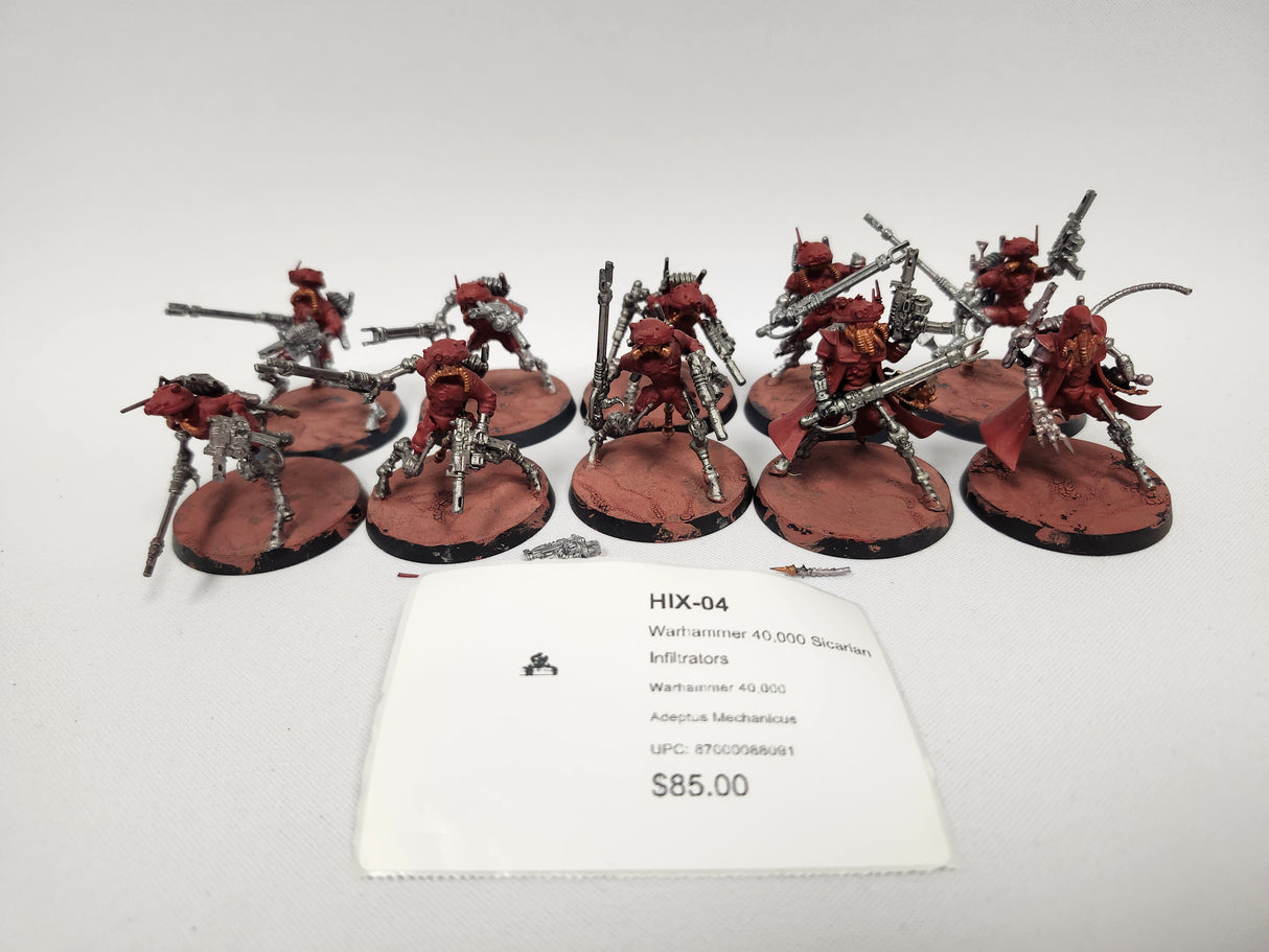 Warhammer 40,000 Sicarian Infiltrators HIX-04