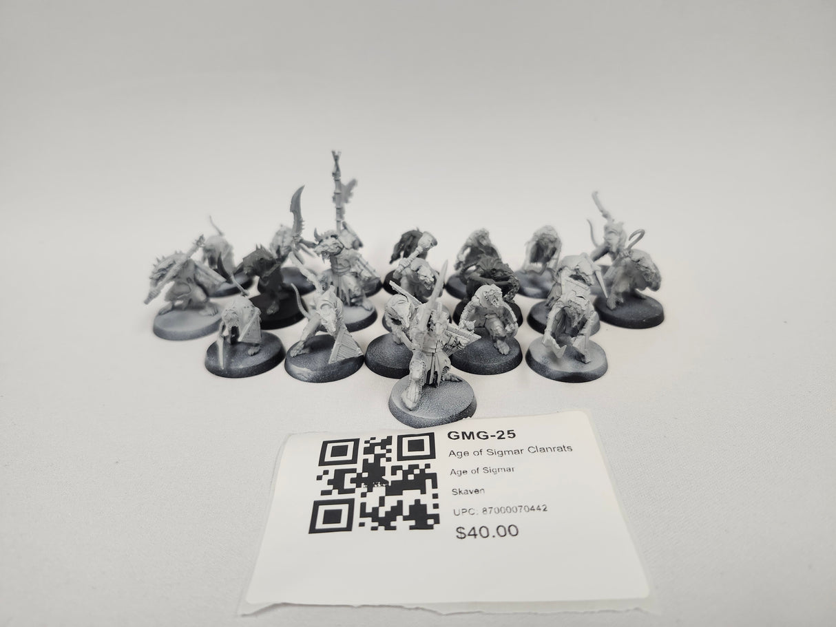 Age of Sigmar Clanrats GMG-25