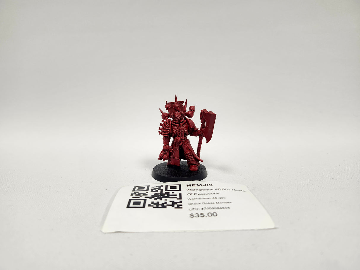 Warhammer 40,000 Master Of Executions HEM-09