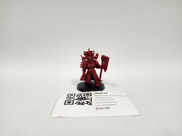 Warhammer 40,000 Master Of Executions HEM-09