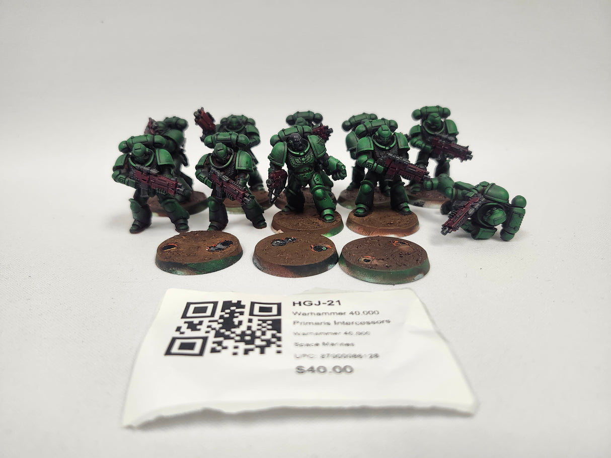 Warhammer 40,000 Primaris Intercessors HGJ-21