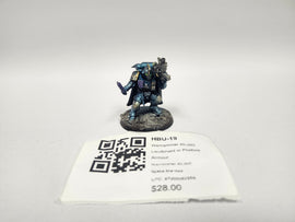 Warhammer 40,000 Lieutenant in Phobos Armour HBU-19
