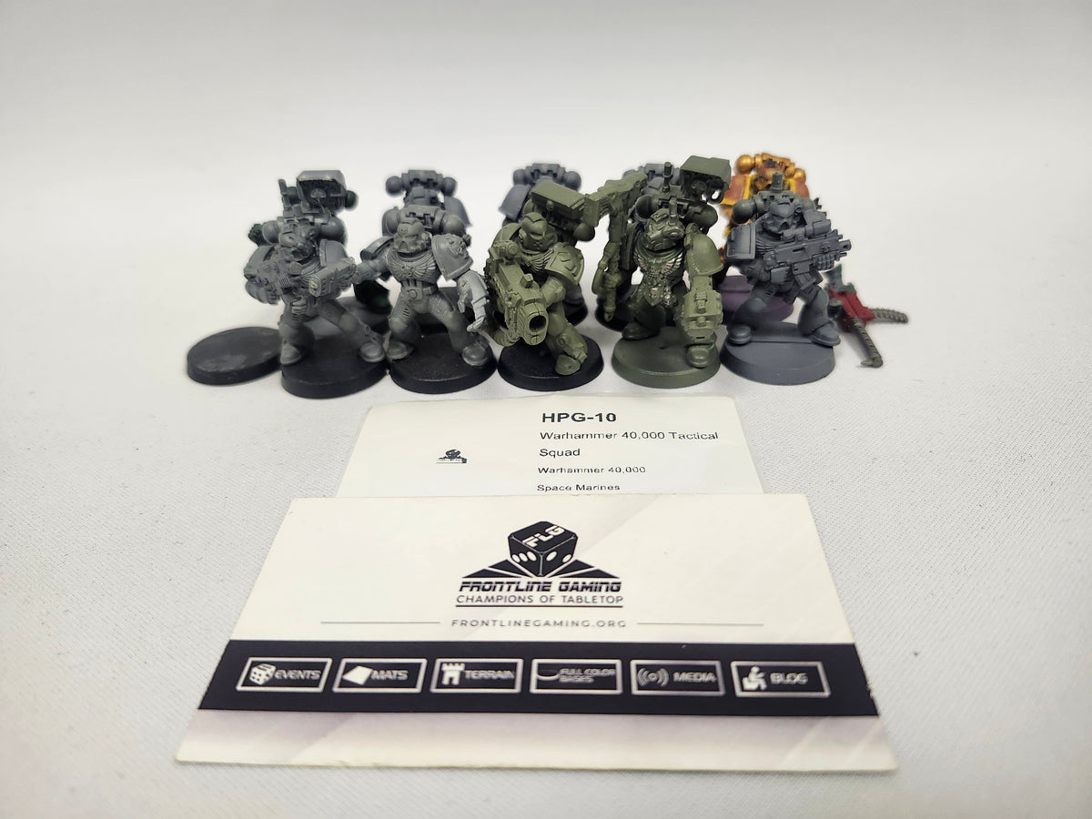 Warhammer 40,000 Tactical Squad HPG-10