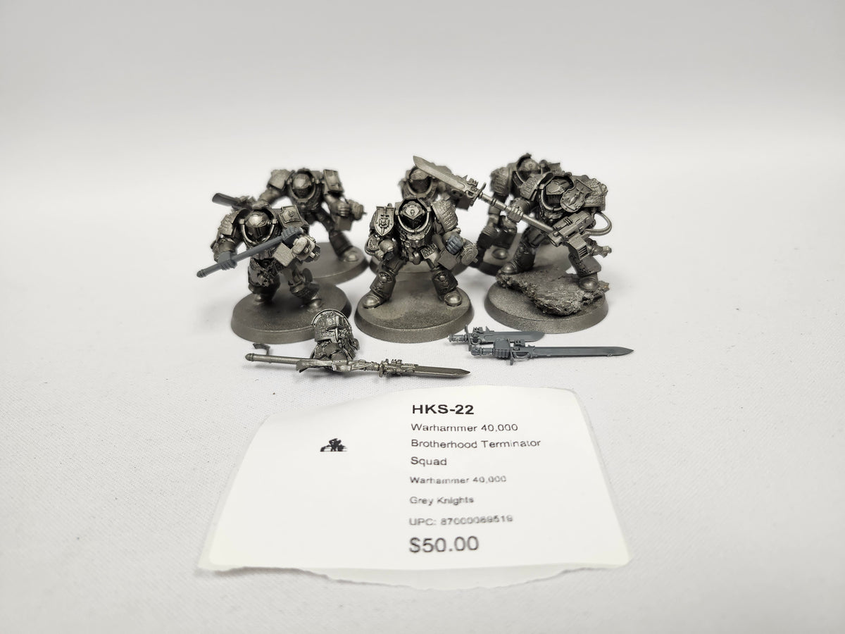Warhammer 40,000 Brotherhood Terminator Squad HKS-22
