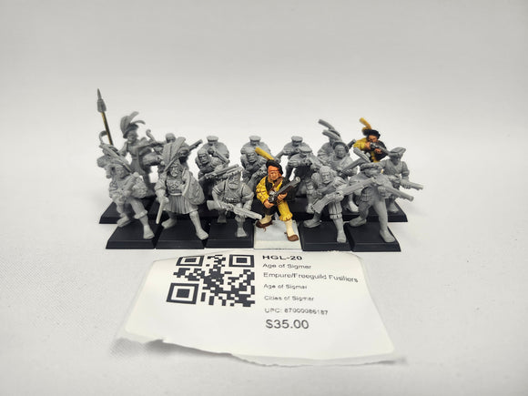 Age of Sigmar Empure/Freeguild Fusiliers HGL-20