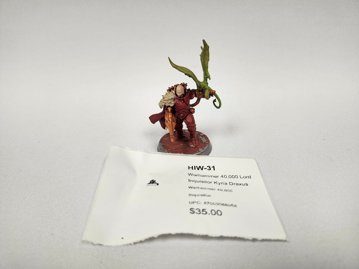 Warhammer 40,000 Lord Inquisitor Kyria Draxus HIW-31