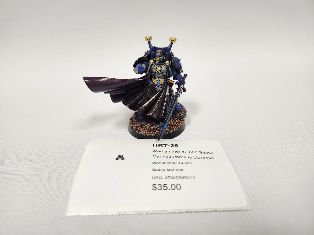 Warhammer 40,000 Space Marines Primaris Librarian HRT-26