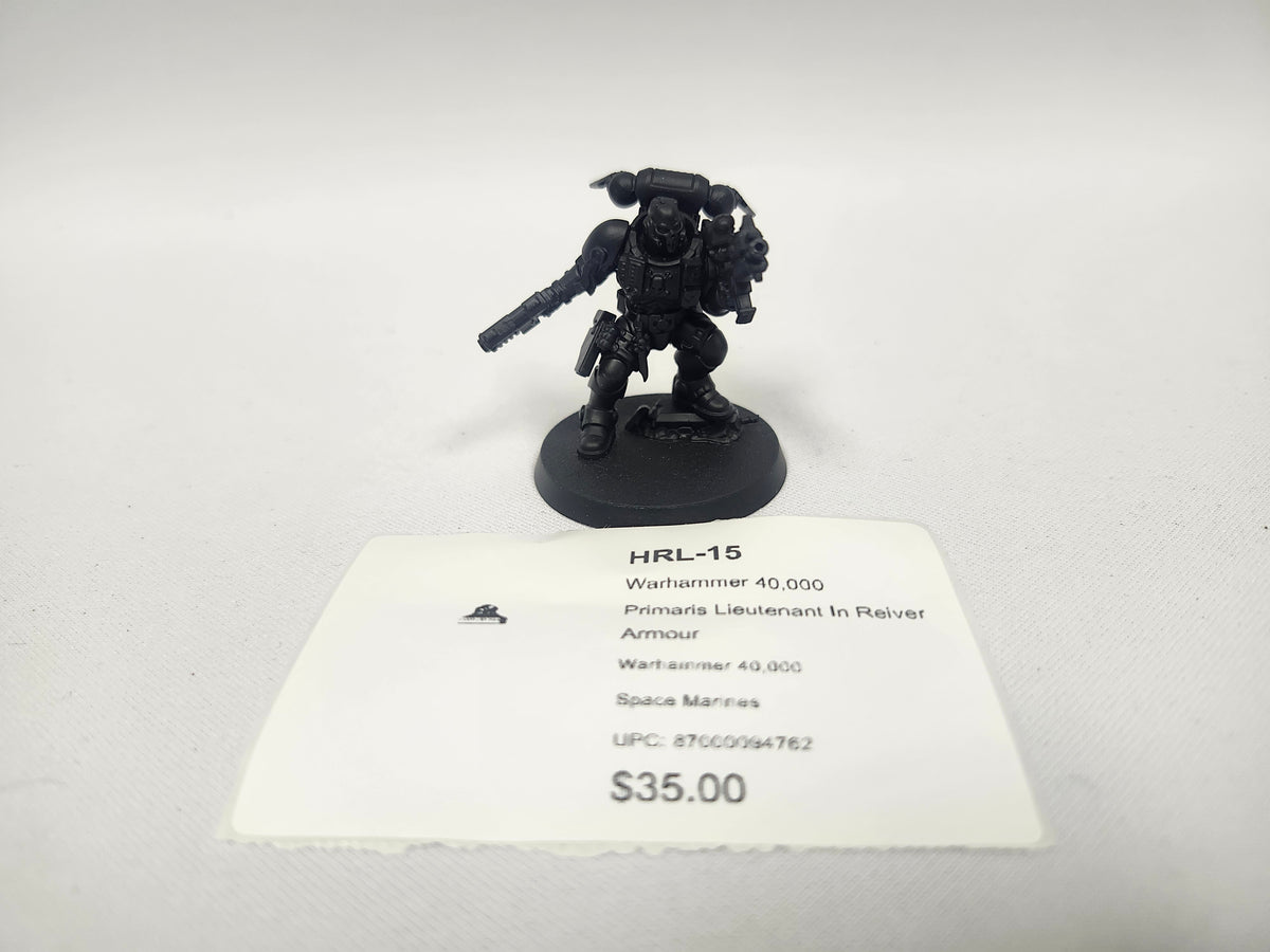 Warhammer 40,000 Primaris Lieutenant In Reiver Armour HRL-15